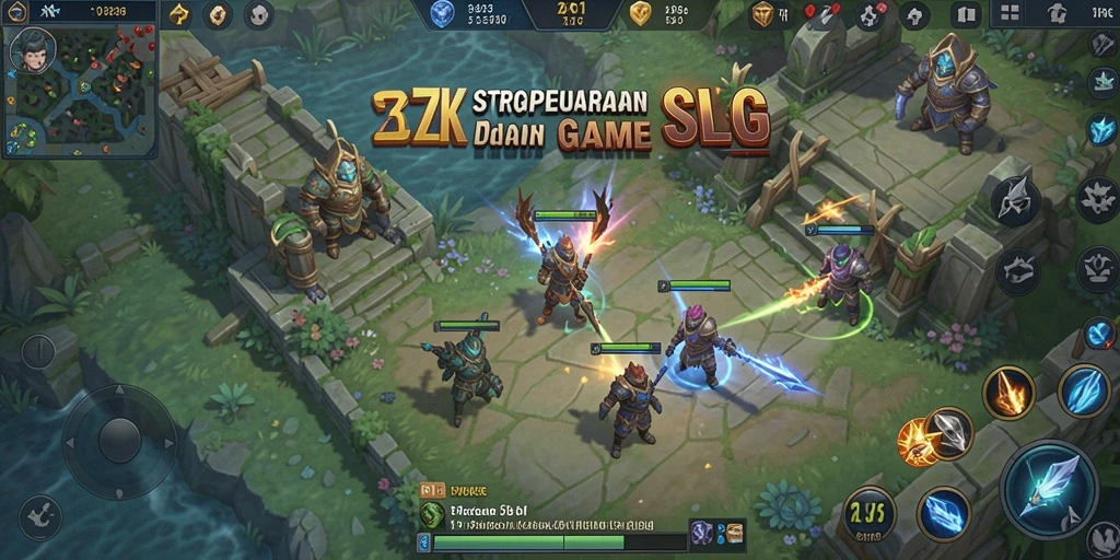 Gameplay menarik 33ZK dengan strategi dan pembangunan kerajaan.