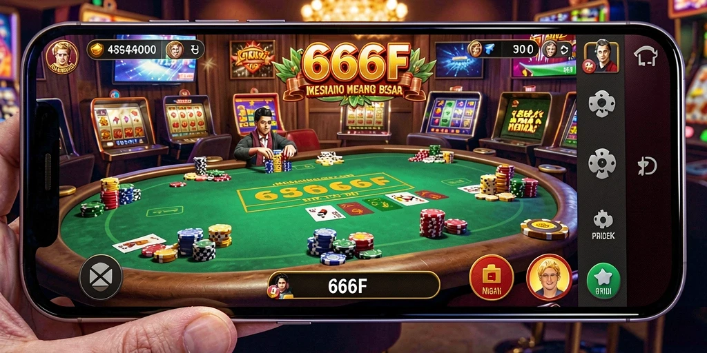 Tampilan gameplay menarik dari 666F yang membuat adrenalin meningkat.