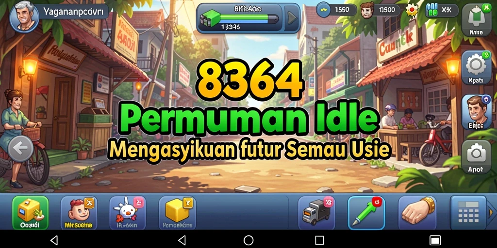 Screenshot gameplay 8364 menampilkan aksi seru dalam permainan Idle.