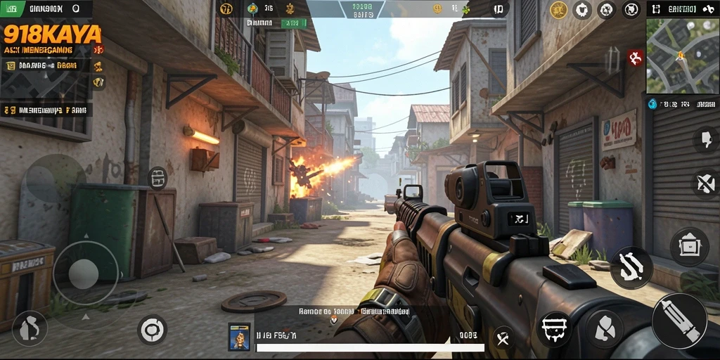 Gameplay intens dan mendebarkan dari 918KAYA.
