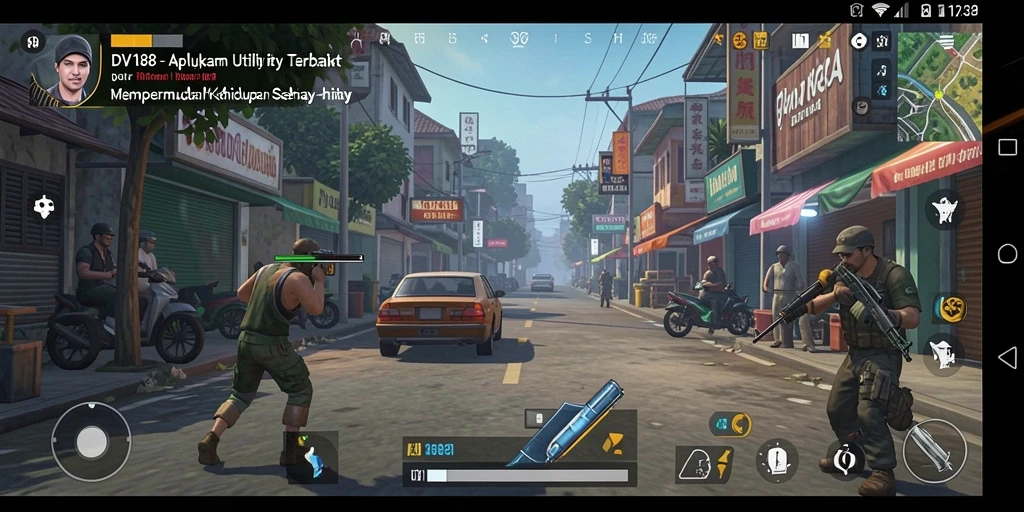Screenshot utama DV188 menampilkan tampilan antarmuka aplikasi Utility yang interaktif.