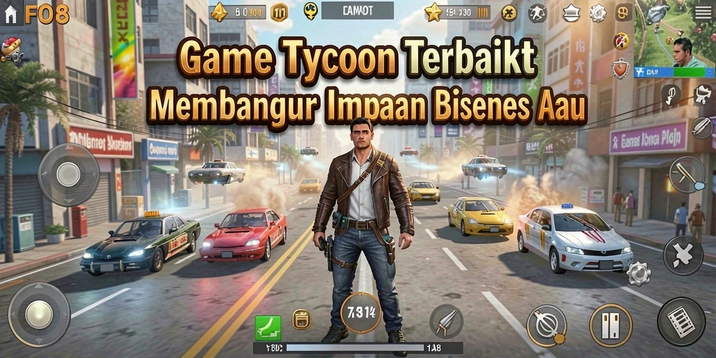 Tampilan gameplay <strong>FO8</strong> yang menarik dan dinamis.