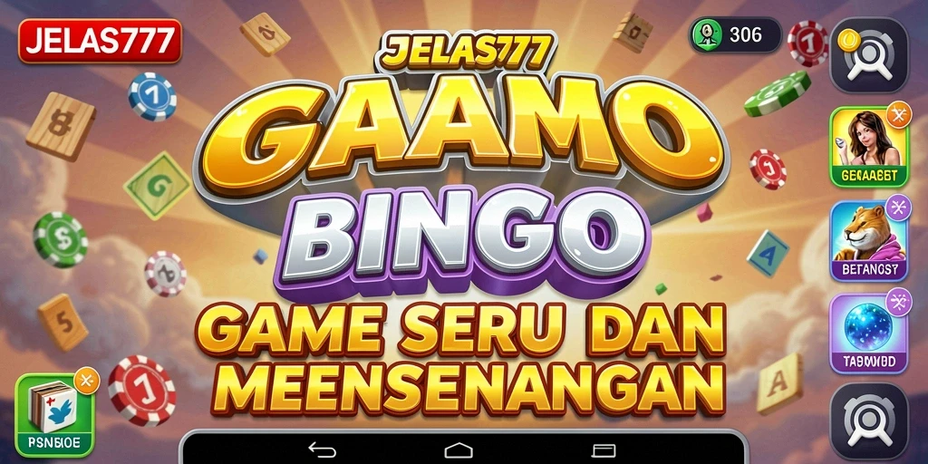 Tampilan gameplay JELAS777 yang menarik saat bermain Bingo.