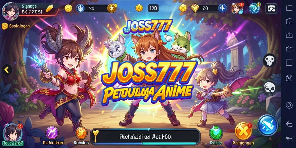 Menikmati gameplay seru dengan karakter anime favorit.