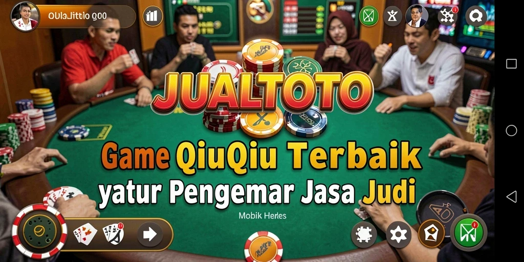 Tampilan gameplay QiuQiu JUALTOTO yang menarik dan interaktif.