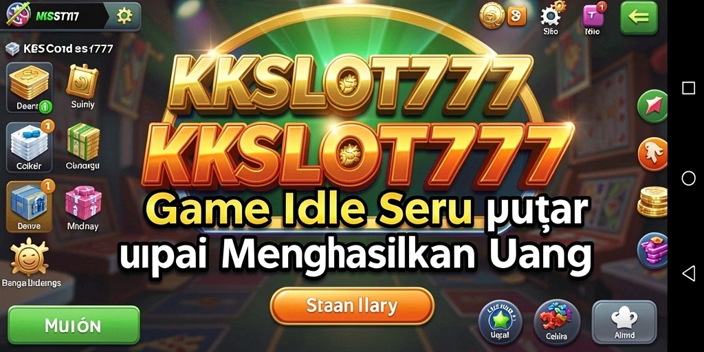 Tampilan gameplay KKSLOT777 yang seru dan penuh warna.
