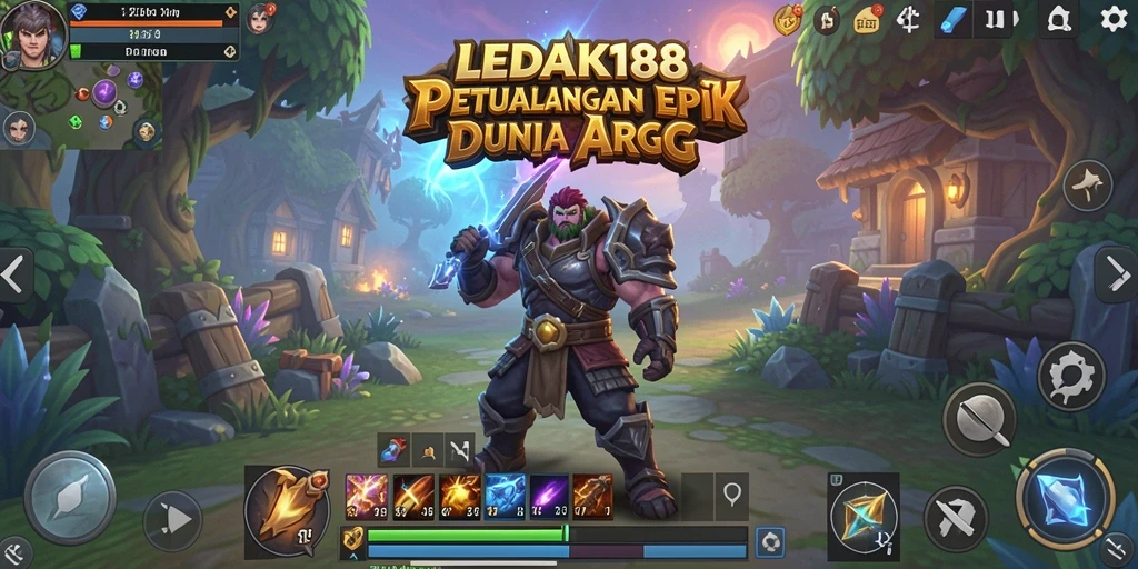 Menampilkan aksi seru dalam game ARPG LEDAK188 yang memukau.