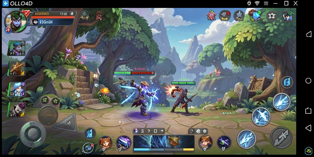 Menampilkan gameplay intens dan mendalam dari OLLO4D.
