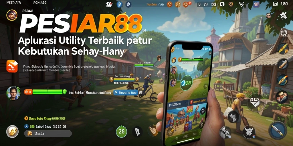 Tampilan antarmuka PESIAR88 yang intuitif dan fungsional untuk pengguna.