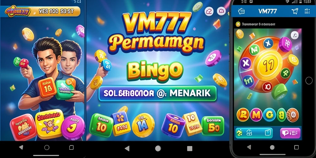 Tampilan gameplay seru dan interaktif dari VM777 Bingo.