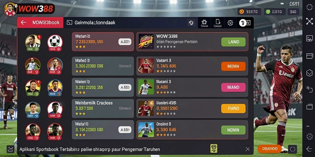 Tampilan gameplay WOW388 yang menarik dan interaktif.